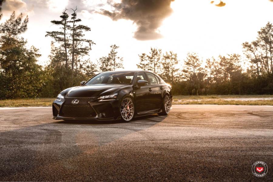  Lexus GS F on Vossen Wheels (M-X3) 2019 года  (фото 23 из 25)